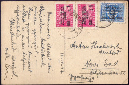 TRIESTE - CROATIA - ZONE  B MILITARY ADMIN. - 2x1L Pair+ 3L - OPATIJA - 14.4.1947. - Marcofilie