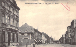 BELGIQUE - Marchienne Au Pont - La Route De Mons - Carte Postale Ancienne - - Andere & Zonder Classificatie