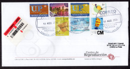 Argentina - 2008 - Letter - Diverse Stamps - Certified - Briefe U. Dokumente