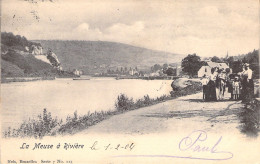 BELGIQUE - La Meuse à Riviere - Nels  - Carte Postale Ancienne - - Altri & Non Classificati