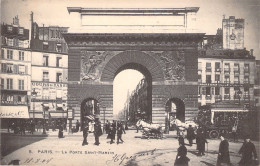 FRANCE - Paris - La Porte Saint Martin - Animé  - Carte Postale Ancienne - - Other Monuments