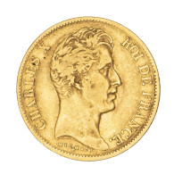 Charles X-40 Francs 1830 Paris - 40 Francs (oro)