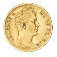 Charles X- 40 Francs 1830 Paris - 40 Francs (oro)