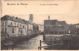 BELGIQUE - Souvenir De Malines - La Dyle A La Porte Winket - Nels - Carte Postale Ancienne - - Mechelen