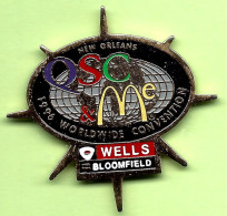 Pin's Mac Do McDonald's Wells Bloomfield Q.S.C. & Me - 6W03 - McDonald's