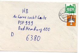 70939 - DDR - 1990 - 50Pfg DM-Serie MiF A Bf GARDELEGEN -> Westdeutschland - Lettres & Documents