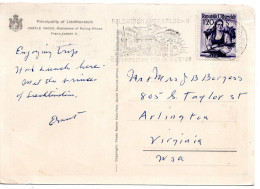 70951 - Österreich - 1962 - S1,20 Trachten EF A AnsKte FELDKIRCH - ... -> Arlington, VA (USA) - Storia Postale