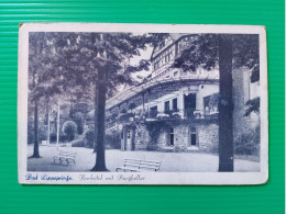 Alte AK Ansichtskarte Postkarte Bad Lippspringe Hotel Kurhotel Gasthaus Burgkeller Nordrhein Westfalen Deutsches Reich - Bad Lippspringe