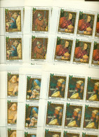 Manama 1969 Mi#217-222 Xmas, Christma  6xsheets (folded) MUH - Other & Unclassified