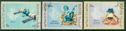 Manama 1969 Mi#213-215 First Manned Landing On The Moon CTO - Altri & Non Classificati