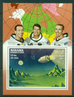 Manama 1969 Mi#MSA12A Apollo 7 Space Mission MS MLH - Other & Unclassified