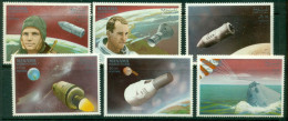 Manama 1969 Mi#115-120 Apollo 7 Space Mission MLH - Altri & Non Classificati