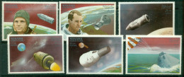 Manama 1969 Mi#115-120 Apollo 7 Space Mission MLH - Other & Unclassified