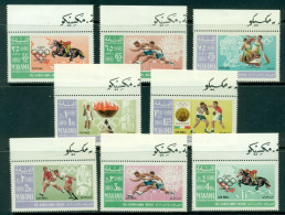 Manama 1967 Mi#38-48 Summer Olympics Mexico City MLH - Autres & Non Classés