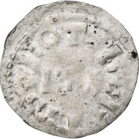 France, Robert II, Obole, Ca. 1030, Paris, Argent, TB+, Duplessy:5 - 996-1031 Roberto II El Piadoso