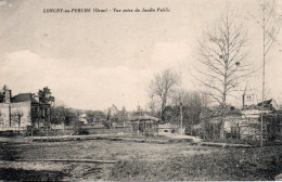 LONGNY AU PERCHE VUE PRISE DU JARDIN PUBLIC TBE - Longny Au Perche