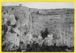 CPSM AUPS VUE AERIENNE GROTTE CHAPELLE Du St Pilon ( Photo Véritable ) - Aups