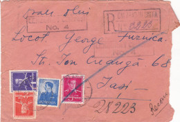 1941 Romania, WW2  REGISTERED COVER , Censorship, CALARASI - 2de Wereldoorlog (Brieven)