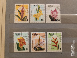 1974	Cuba	Flowers  (F55) - Usati