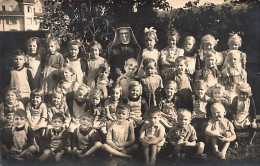 Carte Photo Grundschulklasse Mit Mit Katholischer Schwester Foto Rottmann St. Gallen - Sankt Gallen