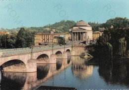 CARTOLINA  TORINO,PIEMONTE-PONTE VITTORIO EMANUELE E GRAN MADRE DI DIO-STORIA,MEMORIA,CULTURA,NON VIAGGIATA - Pontes