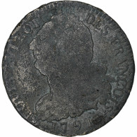 France, Louis XVI, 2 Sols François, 1791 / AN 3, Paris, Métal De Cloche, TB - Other & Unclassified