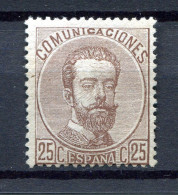 1872.ESPAÑA.EDIFIL 124(*).NUEVO(MH).CATALOGO 75€ - Nuevos