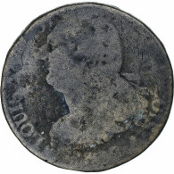 France, Louis XVI, 2 Sols François, Paris, Métal De Cloche, B+, Gadoury:25 - Autres & Non Classés