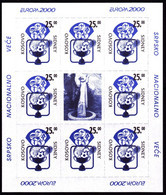 2000 - KOSOVO / SİDNEY - 1.Mini S/Sheet Of 8 Stamp+1.Label - (Private Issue) Cinderella ** MNH - 2000