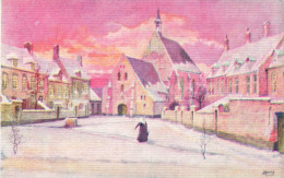 BELGIQUE - Dixmude - Le Béguinage - Colorisé - Carte Postale Ancienne - Diksmuide