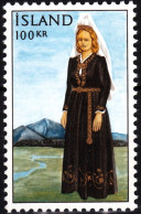 ICELAND / ISLAND 1965 Folklore: National Costume. Single, MNH - Costumes