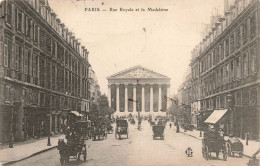 FRANCE - Paris - Rue Royale Et La Madeleine - Animé - Carte Postale Ancienne - Piazze