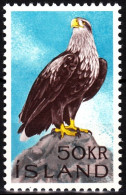 ICELAND / ISLAND 1966 FAUNA Bird. Sea Eagle. Single, MNH - Aigles & Rapaces Diurnes