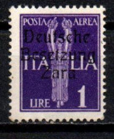 1943 - Italia - Occupazione Tedesca Di Zara PA 5 Posta Aerea     ------- - German Occ.: Zara