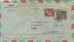 Portugal , 1958 ,  DIESE PRODUTOS DIETÉTICOS ,  Dietary Products , Lisboa Entrecampos  Postmark , Commercial Mail - Portugal