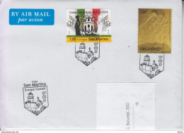 SAN MARINO : Circulated Cover - Free Shipping! Port Gratuit ! #444899581 - Registered Shipping! - Oblitérés