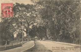 TRINIDAD - THE PITCH WALK, QUEEN'S PARK - SAVANNAH. B.W.I. - PUB. BY MUIR - 1913 - Trinidad