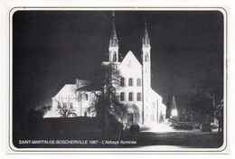 SAINT MARTIN DE BOSCHERVILLE--Mars 1987--Canton De Duclair-l'abbaye Illuminée--Tirage 300 Ex - Saint-Martin-de-Boscherville