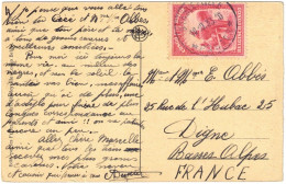 Afrique - Congo - Congo Belge - Stanleyville - Gare - Rive Gauche - Carte Postale Pour La France - 19 Octobre 1933 - Storia Postale