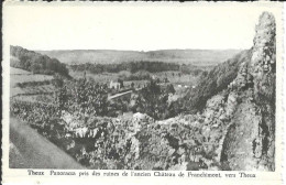 Theux Panorama Pris Des Ruines De L'ancien Chateau De Franchimont, Vers Theux -pas Envoyé - Theux