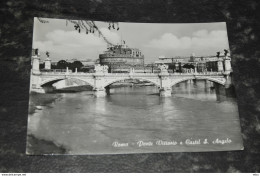 A7177     ROMA -  PONT VICTOR ET CHATEAU SAINT ANGE - Pontes