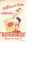 Buvard Moutarde BORNIBUS - Senf