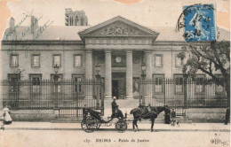 FRANCE - Reims - Palais De Justice - Carte Postale Ancienne - Reims