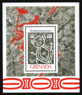 Grenada 1989 - Mi-Nr. Block 231 ** - MNH - Felszeichnungen - Grenada (...-1974)