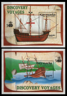 Grenada 1991 - Mi-Nr. Block 273-274 ** - MNH - Schiffe / Ships - Grenada (...-1974)