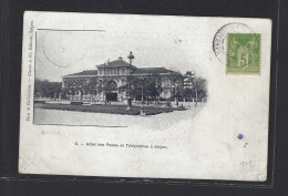MARITIME SAGE N°102 OBL CAD Partiel "Saïgon - Cochinchine Paquebot" (1903) (Salles N°2010) - Poste Maritime