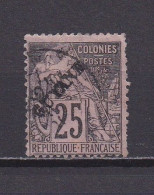 GUYANE FRANCAISE 1881 TIMBRE N°23a OBLITERE DEESSE ASSISE - Oblitérés