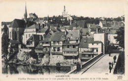 FRANCE - Argenton - Vieilles Maisons En Bois Sur La Rive Gauche De La Creuse - Carte Postale Ancienne - Chateauroux