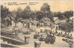 Afrique - Congo - Congo Belge - Cachet MBoma - Léopoldville - Chameaux Porteurs - Carte Postale Pour La France - 1923 - Cartas & Documentos