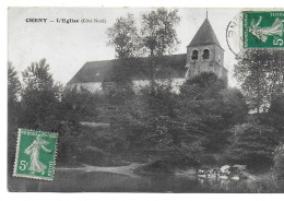 Cheny - L'église (côté Nord) - Cheny